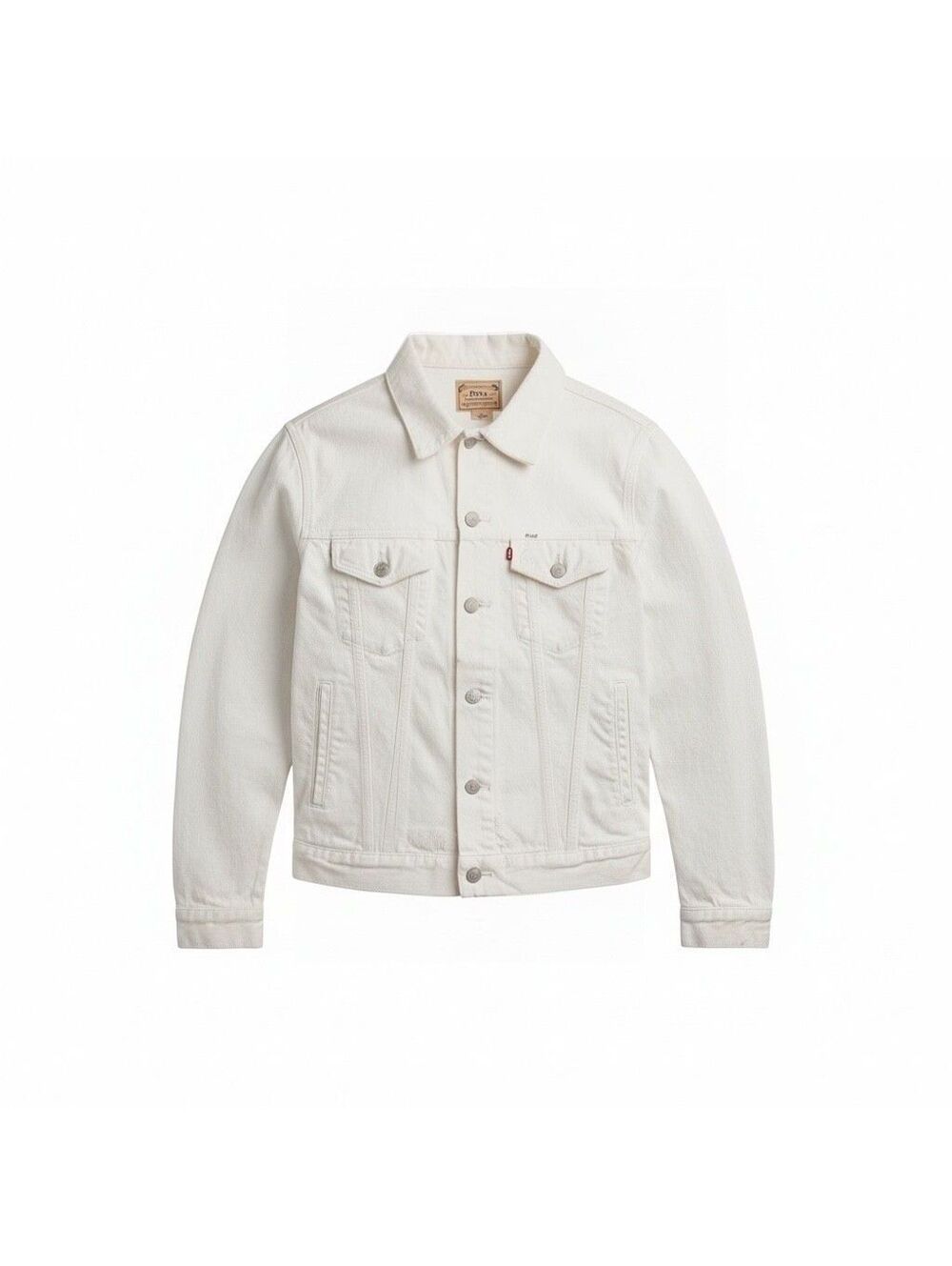 Polo Ralph Lauren Women’s White Denim Trucker Jacket Large L NWOT